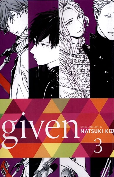 مجموعه مانگا : given 3