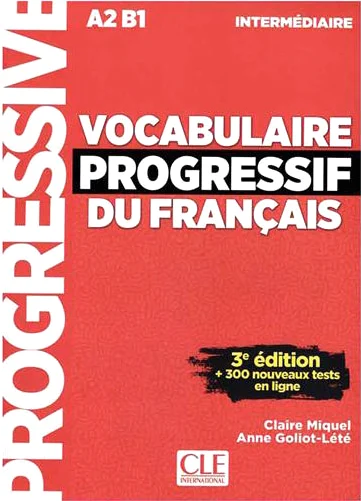 Vocabulaire Progressif Du Francais A2 B1 Intermediaire 3rd