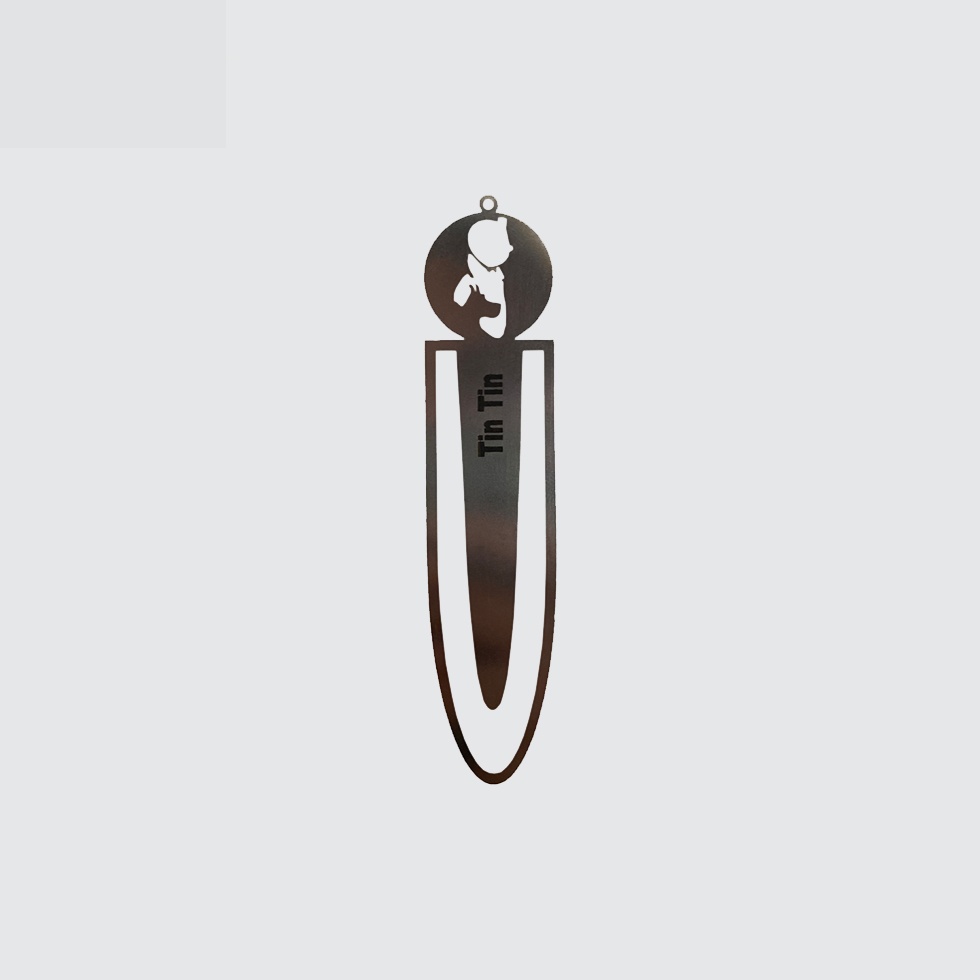 بوک مارک فلزی طرح تن‌ تن 2 (Bookmark) - 0