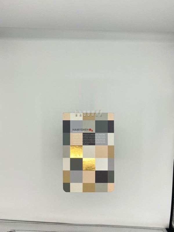 دفتر یادداشت جیبی مربع طرح 6