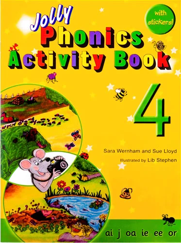 Jolly Phonics Activity Book 4