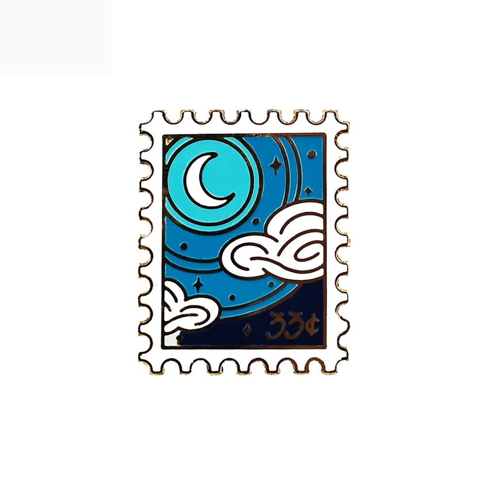 پین طلایی طرح 24