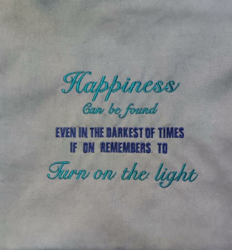 کاور کوسن Happiness رنگ طوسی مدل 2