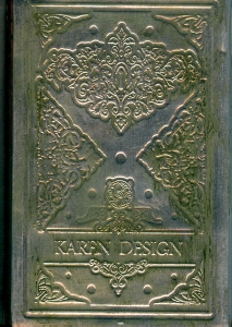 دفترچه یادداشت فلزی