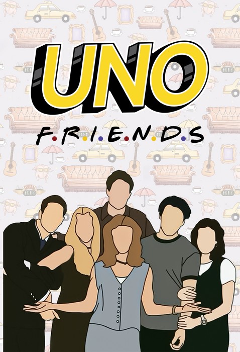 بسته بازی کارتی اونو فرندز (UNO FRIENDS)،(باجعبه) - 0