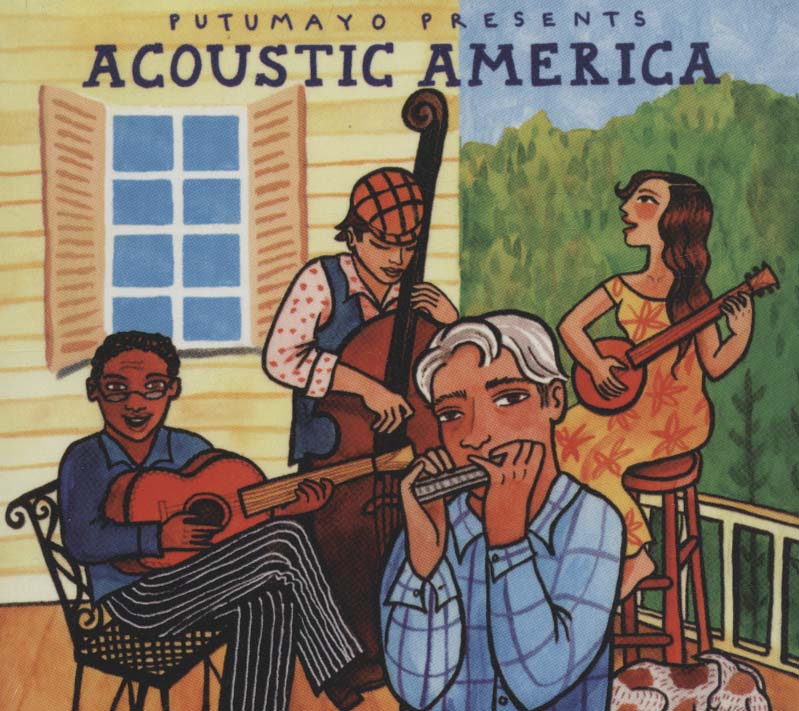 شنیدنی های آمریکا (Acoustic America)،(سی دی صوتی)،(باقاب) - 0