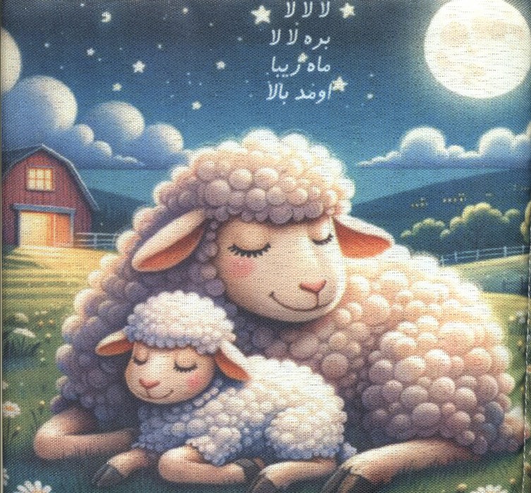 کتاب پارچه ای لالا