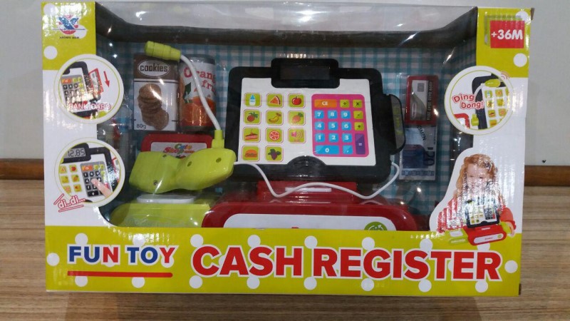 Plastic cash register toy 14087