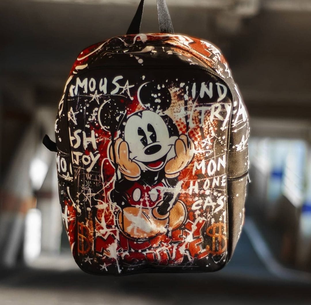 کوله مخمل (Mickey mouse)