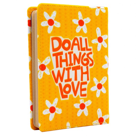 دفتر یادداشت Do all things with love