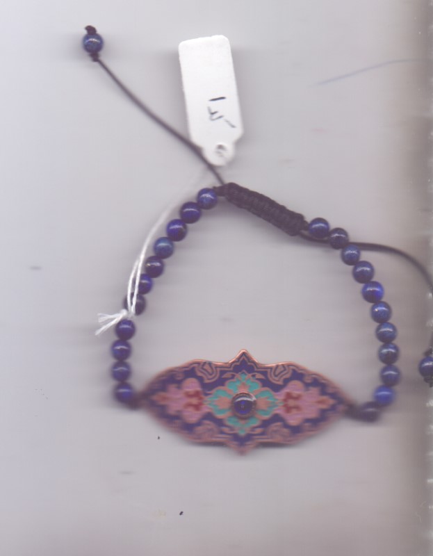 دستبند مس و میناکاری 1
