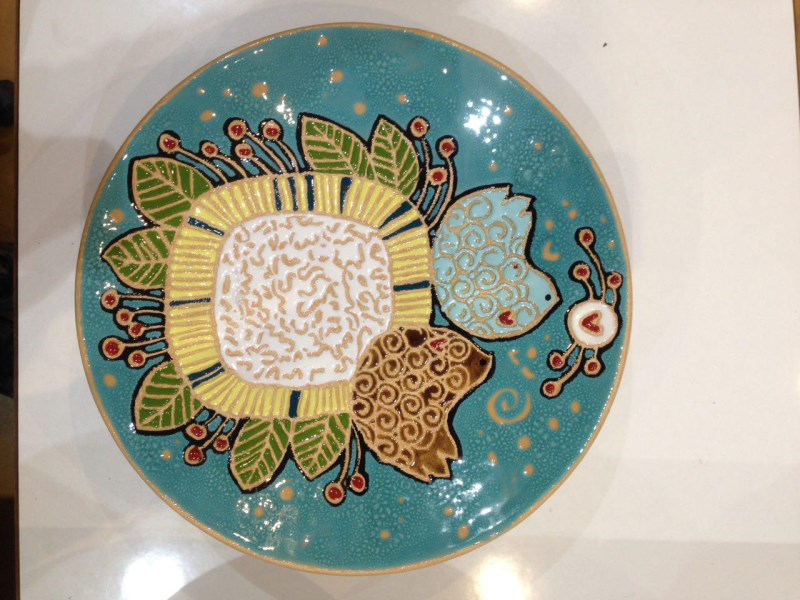 بشقاب 30cm طرح 2