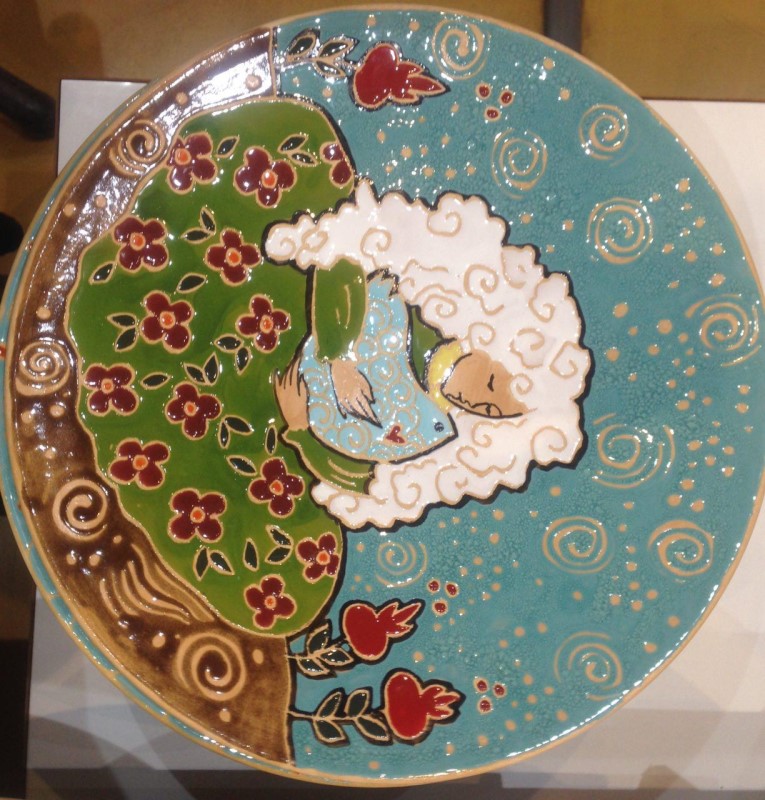بشقاب 40cm طرح 10