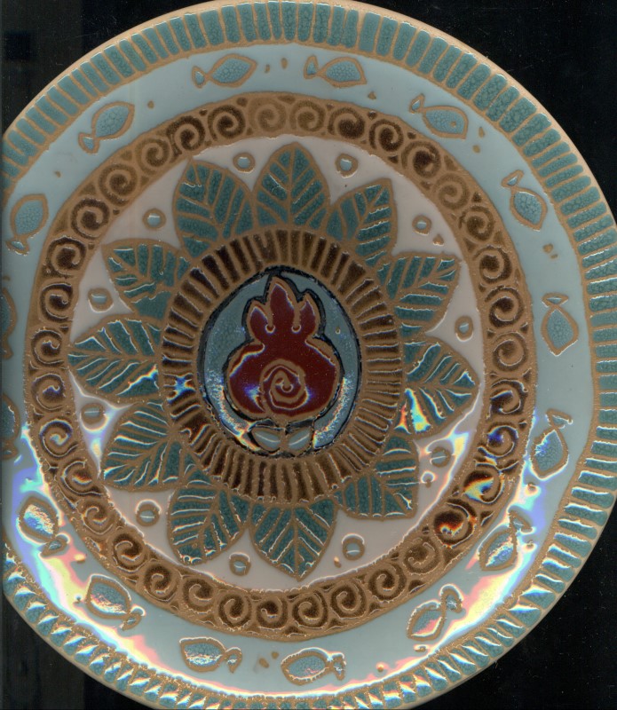 بشقاب 25cm طرح 21