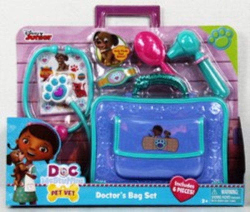 Doc mcstuffins pet vet doctors bag set 6069