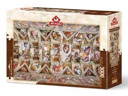 پازل 5525 (3000 تکه) Sistine chapel