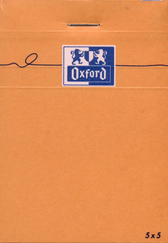 Oxford blocs orange