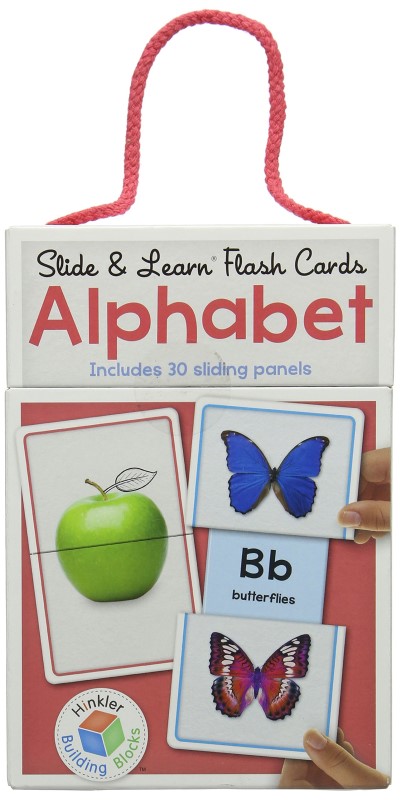 Building Blocks Slide and Learn Flashcards Alphabet