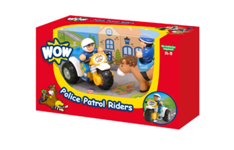 Police patrol riders