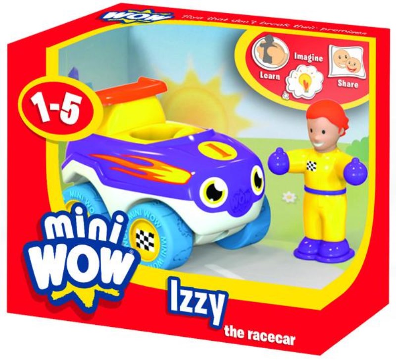 Izzy the race car