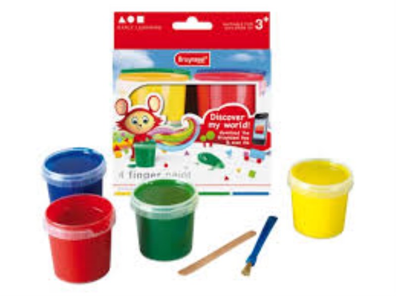 رنگ انگشتی 4 رنگ نونهال 9516 - 0