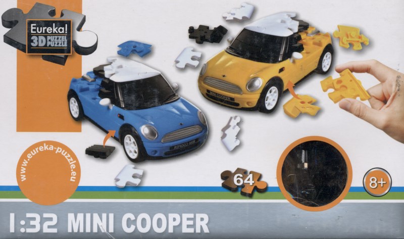 (473416) Eureka 3D Puzzle cars Mini Cooper