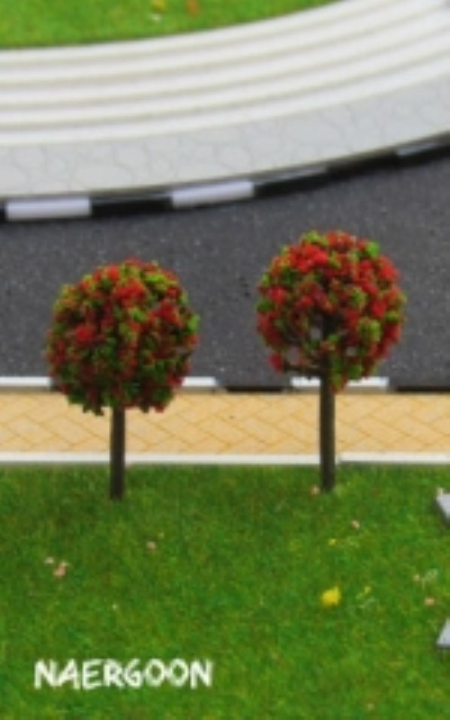 درخت گرد قرمز 2cm (185)