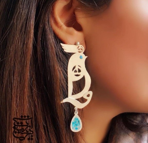 گوشواره هدهد صبا