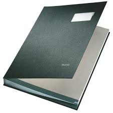 Leitz signature books art black 5700