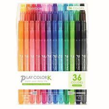 ماژیک 36 رنگ 2 سر (tombow play colork)