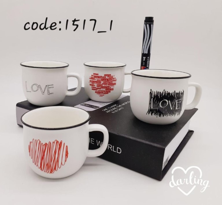 ماگ بشکه‌ای love 1517-1