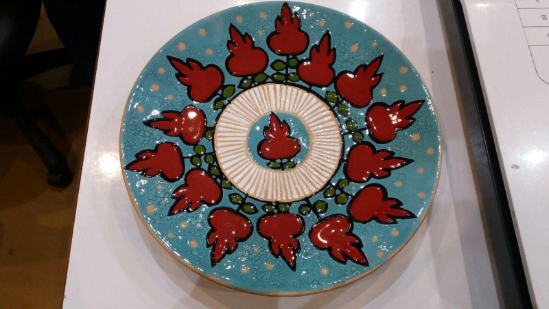 بشقاب 30cm طرح 10