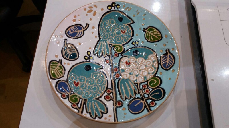 بشقاب 30cm طرح 11