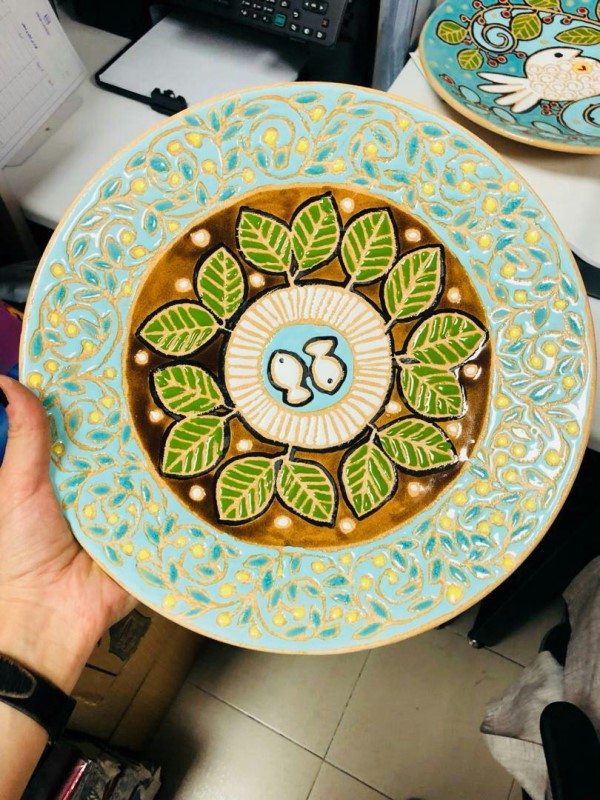 بشقاب 30cm طرح 15