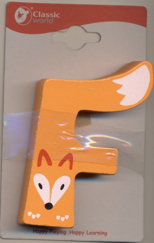 حرف Letters and animals F