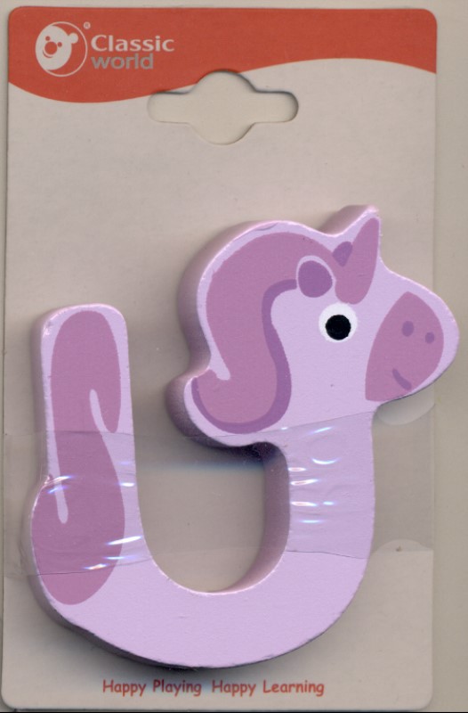 حرف Letters and animals U