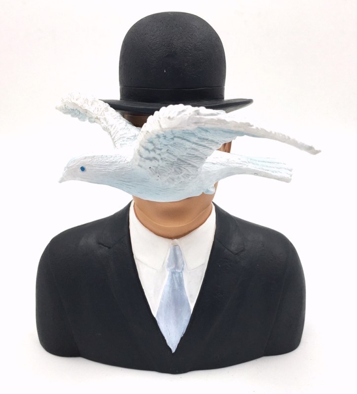 Magritte lhomme au chapeau melon mag04
