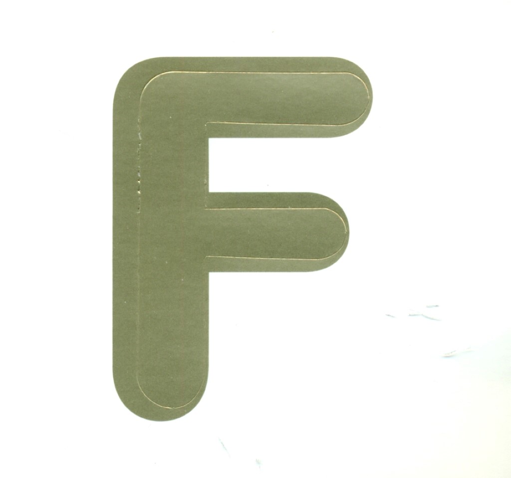 استیکر دات کارت (F)