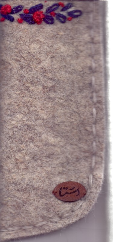 کیف عینک نمدی