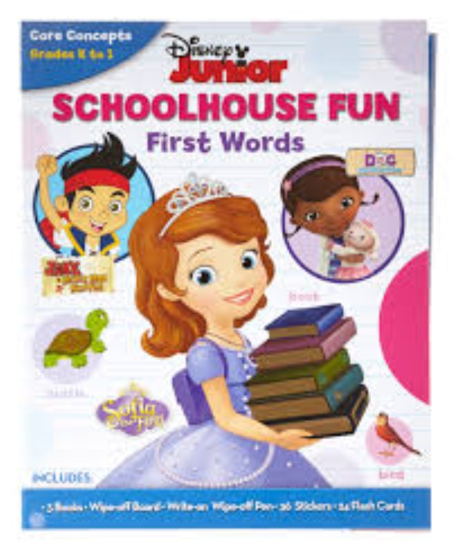 School house fun disney jr first words