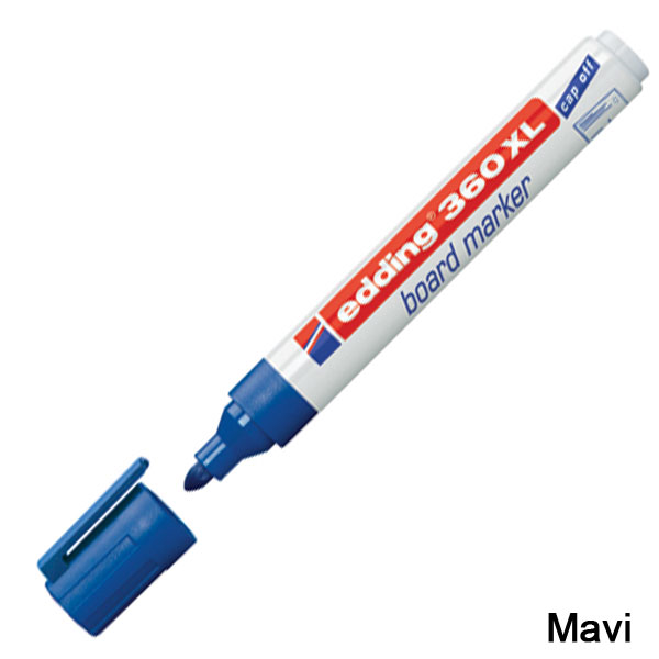 ماژیک وایت‌برد نوک گرد آبی 360XL