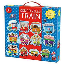 Kiddy train 123 giant puzzle