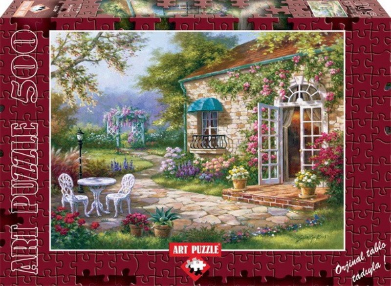 پازل 4177 (500 تکه) Spring patio