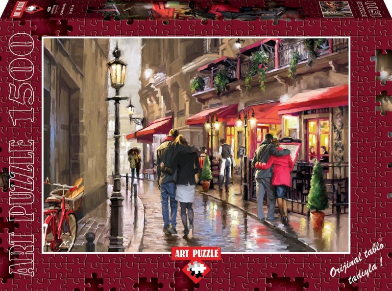 پازل 4635 (1500 تکه) Nightime Cafe