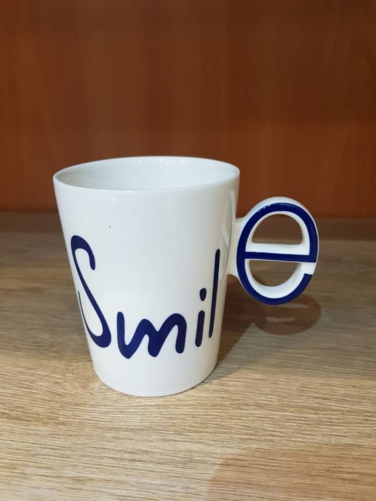 ماگ جفتی دسته حروف