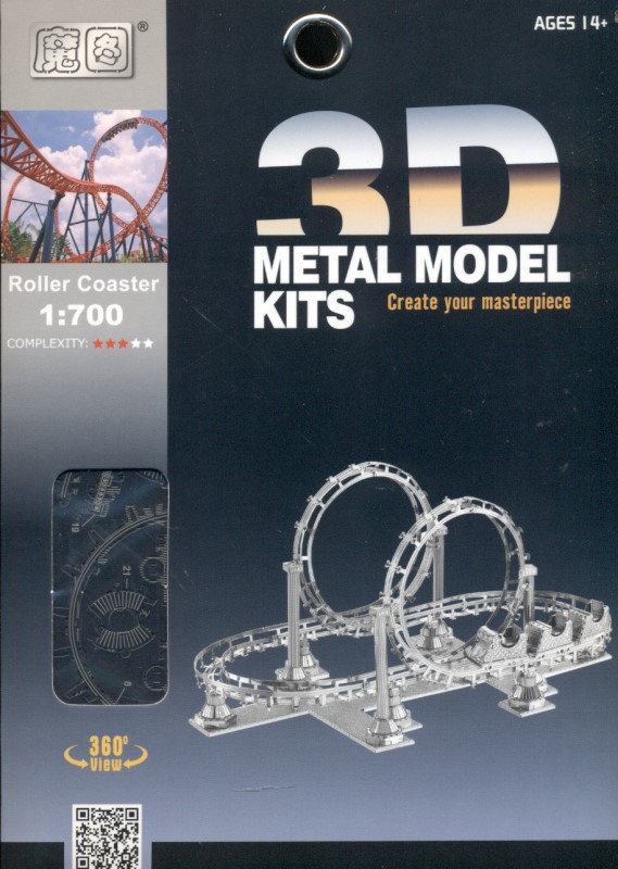 Roller coaster (3D metal model kits F31104)