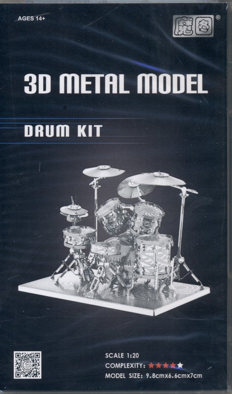 Drum kit (3D metal model m22205)