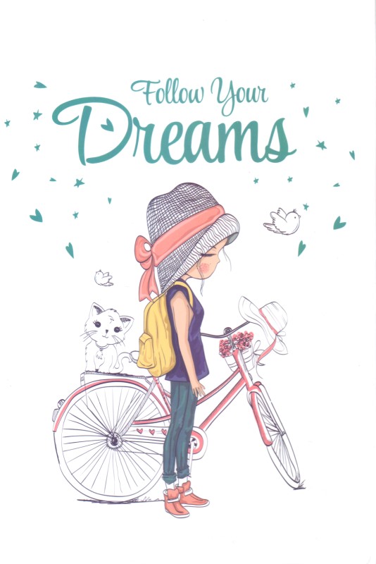 دفتر یادداشت Follow your dreams