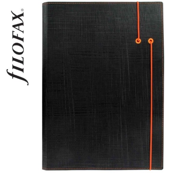 A4 folder apex black 826995