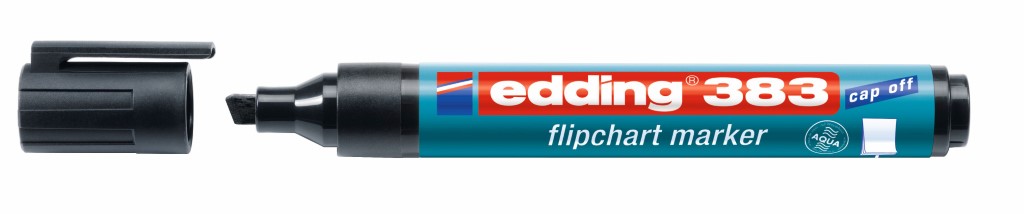 Flipchart marker black 383